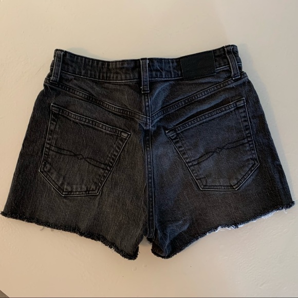 High waist denim shorts - Picture 3 of 3